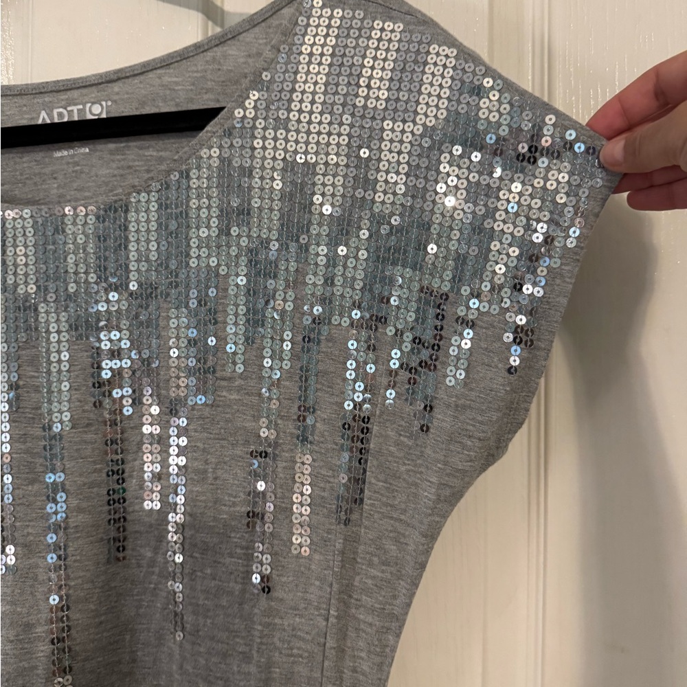 Sequined Tee - Picture 3 of 5